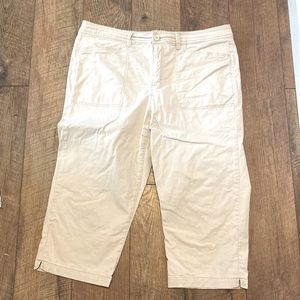 Women’s capris, size 16W. Used, but great condition.